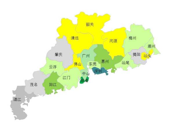 广东省地级市特色产品一览表