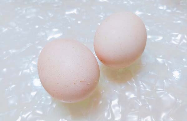 喷码的鸡蛋能放在饭上蒸吗？